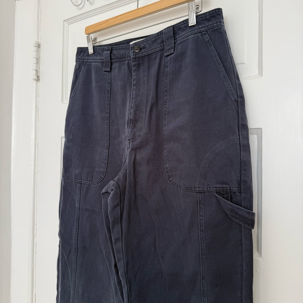 Alex Mill Phoebe Barrel Carpenter Pants - navy - Picture 7 of 12